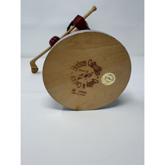 Nutcracker Zim's Heirloom Collectibles Vintage 2000 Hockey Player 13" RARE - Picture 10 of 10